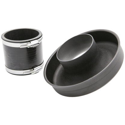 Ramair PRORAM 102mm ID Neck Large Cone Air Filter with Velocity Stack and Coupling