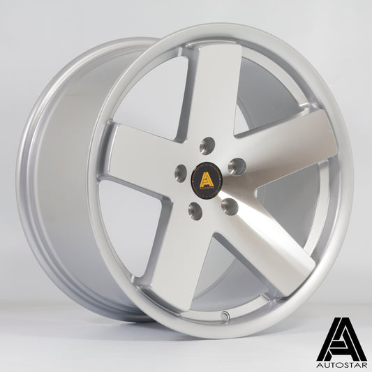 Autostar Euro Alloy Wheels - 18x9.5 | 5x112 | ET33 | PFSilver