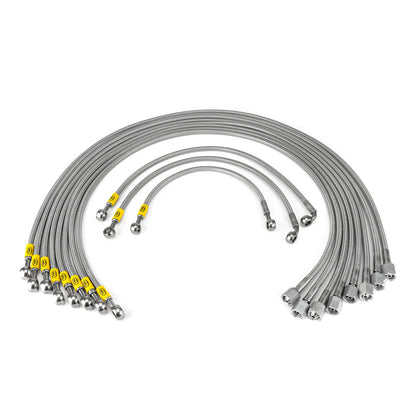 HEL Braided Fuel Injector Lines for Ferrari 308 RHD