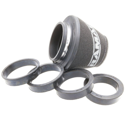 Ramair 70mm - 90mm ID Neck Polymer Base Neck Cone Air Filter 130mm