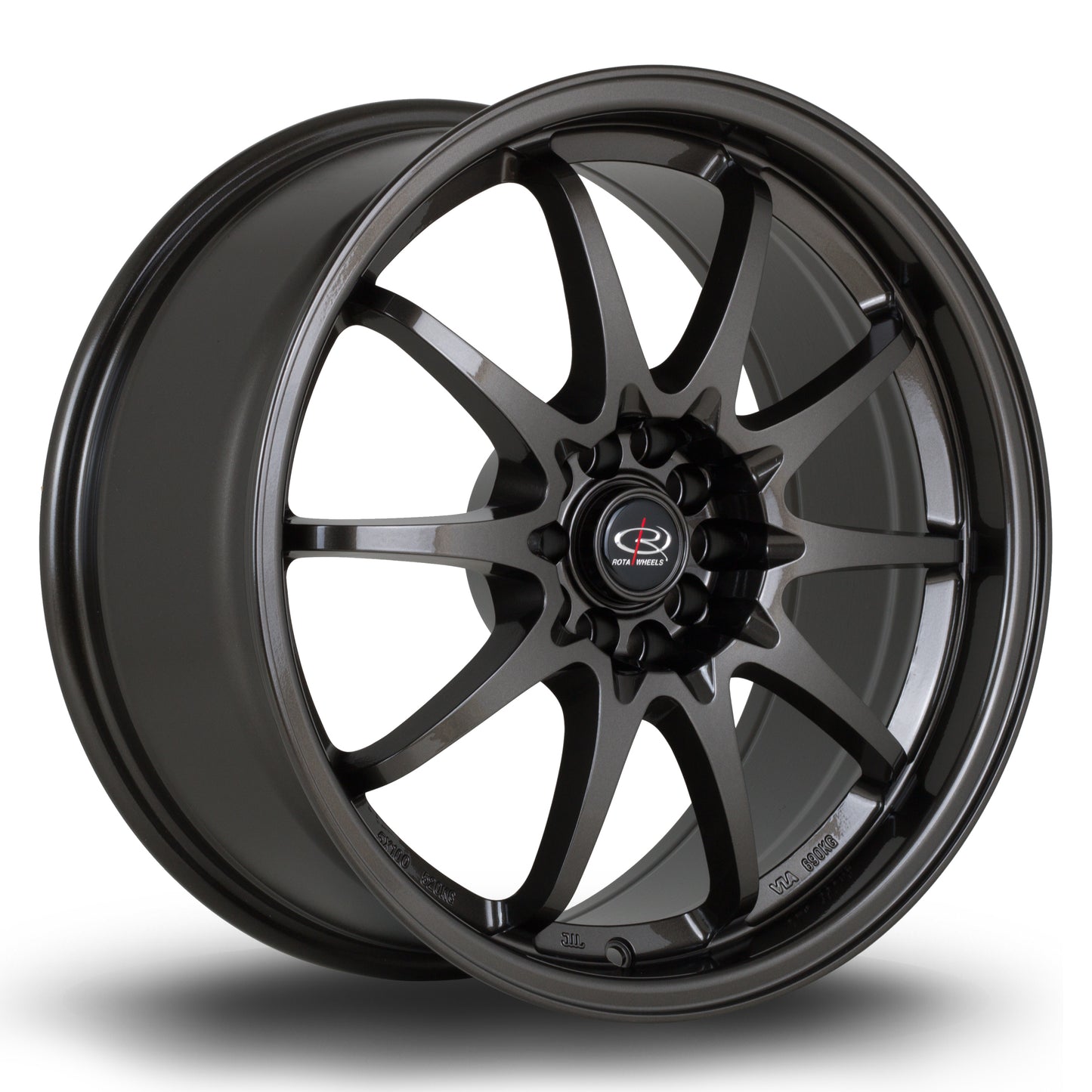 Rota Fighter Alloy Wheels - 18x8.5 | 5x100-5x114 | ET35 | Gunmetal