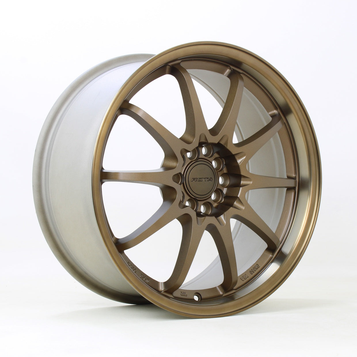 Rota Fighter Alloy Wheels - 18x8.5 | 5x100-5x114 | ET44 | SPBronze