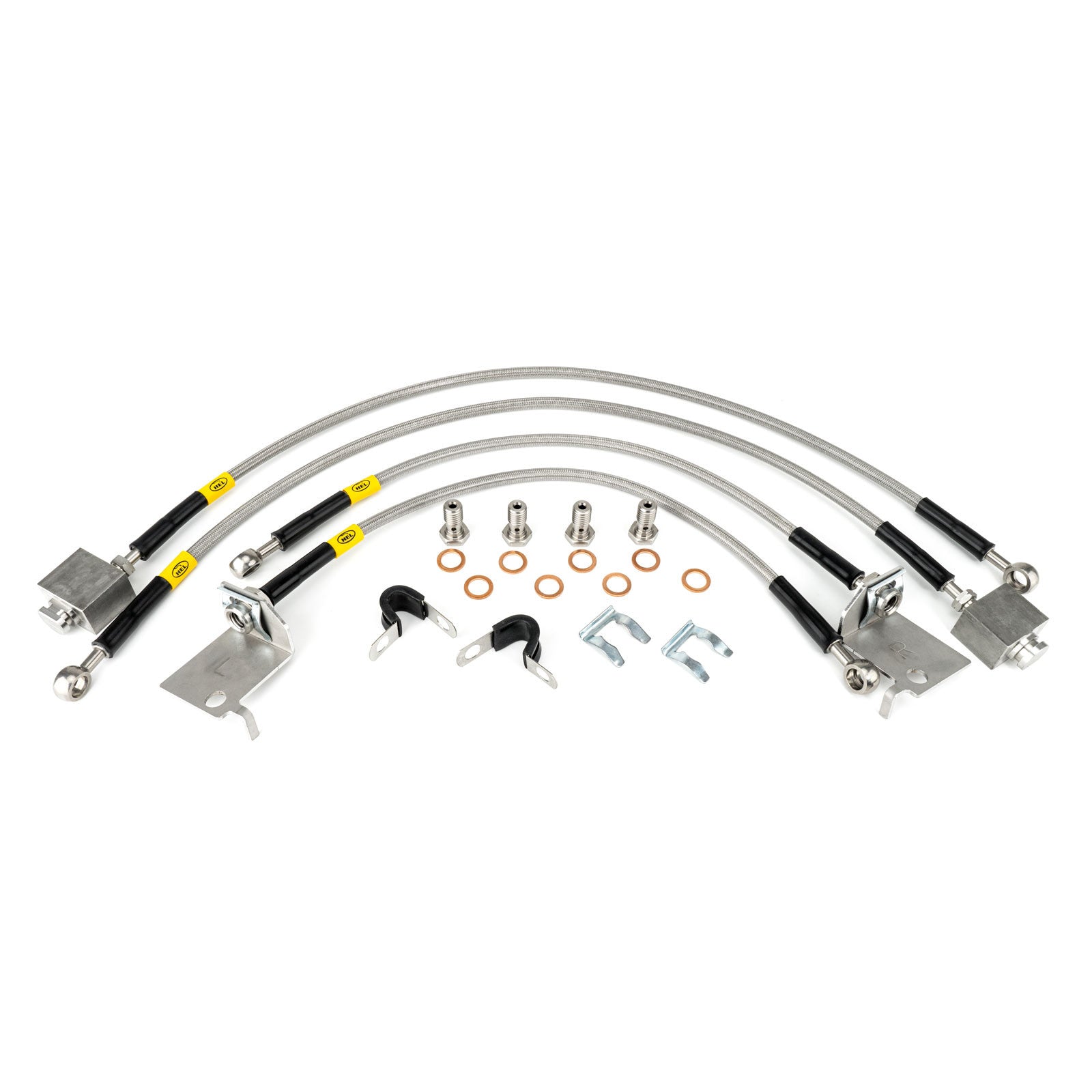HEL Braided Brake Lines for Ford Mustang 6th Gen All Engines (15-)