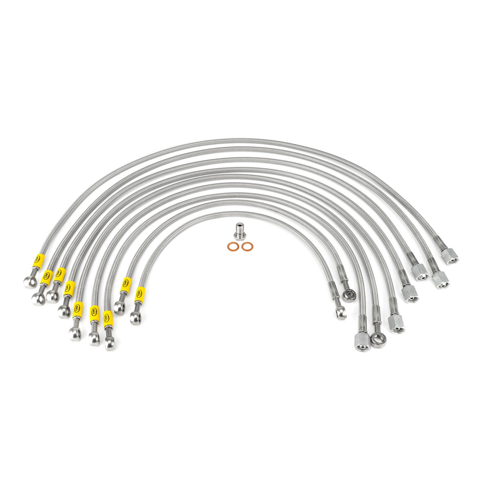 HEL Braided Fuel Injector Lines for Ford Sierra XR4 XR4X4 (83-)