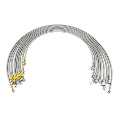 HEL Braided Fuel Injector Lines for Ford Capri 2.8 RHD