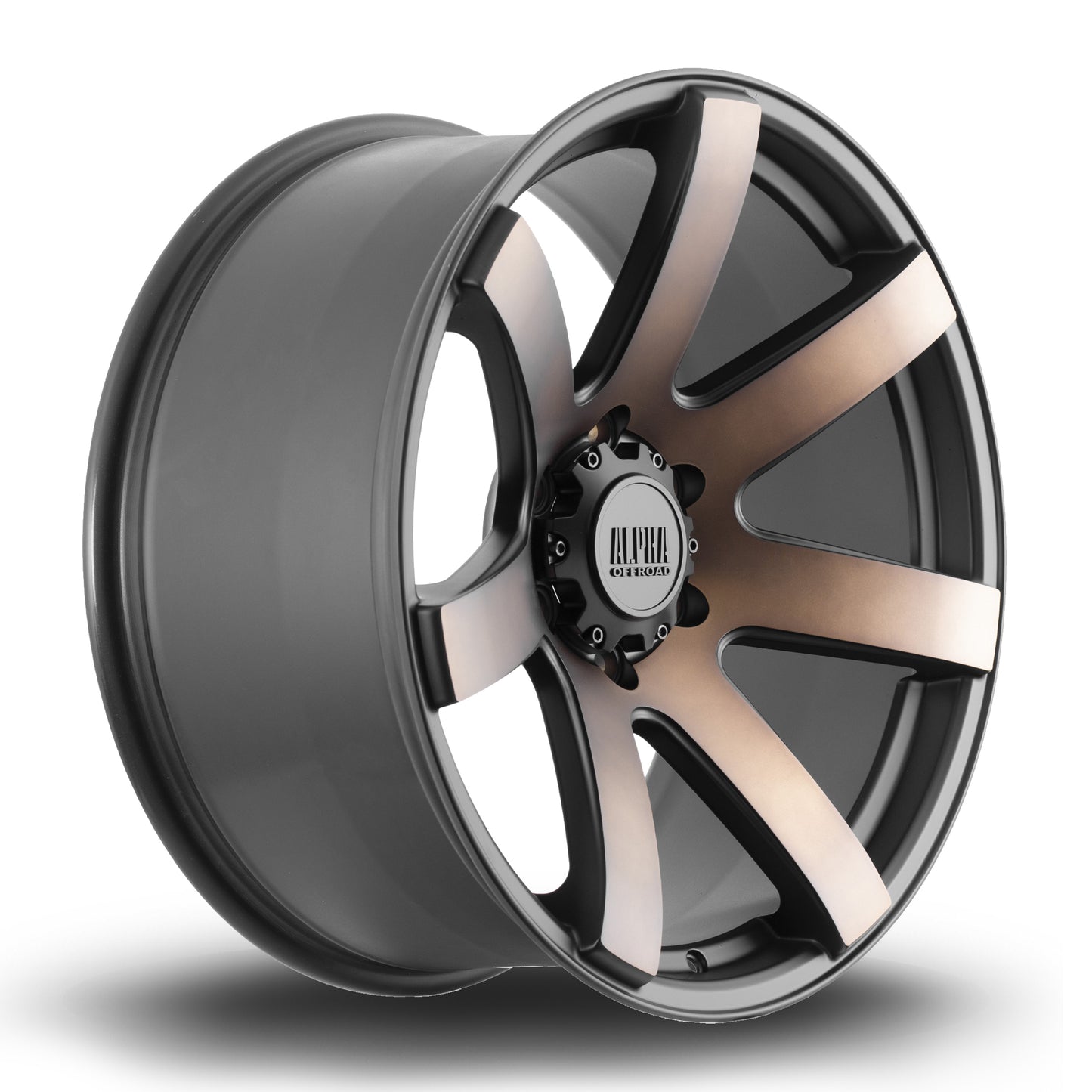 Alpha Offroad Gauntlet Alloy Wheels - 20x9 | 6x139 | ET30 | SBlackBronze