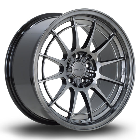 Rota GKR Alloy Wheels - 18x9.5 | 5x112 | ET40 | HBlack