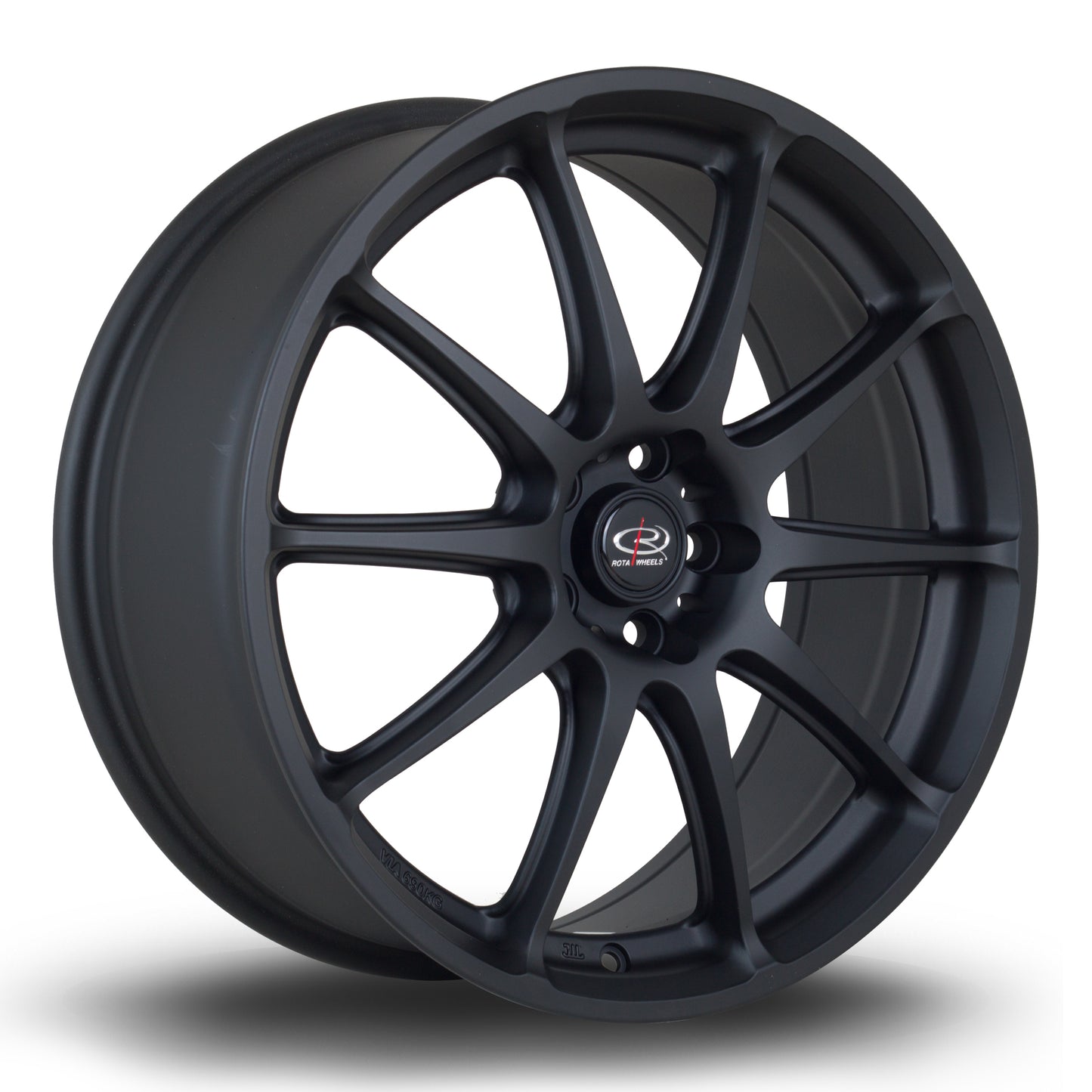 Rota Gra Alloy Wheels - 18x7.5 | 5x100 | ET48 | FBlack2