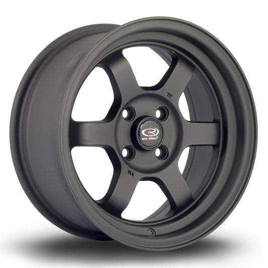 Rota Grid-V Alloy Wheels - 15x7 | 4x100 | ET20 | FBlack2