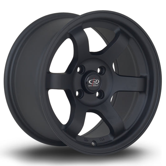 Rota Grid Alloy Wheels - 15x8 | 4x100 | ET20 | FBlack2