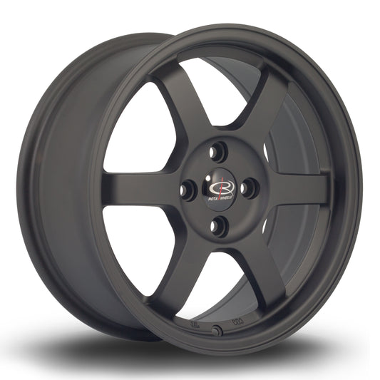Rota Grid Alloy Wheels - 16x7 | 4x100 | ET40 | FBlack2