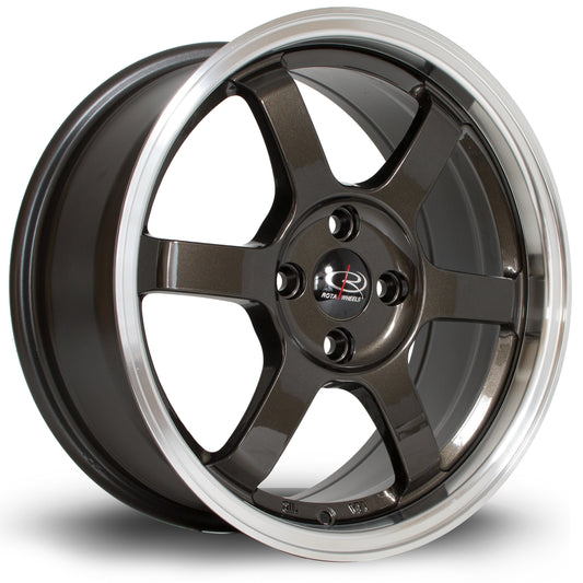 Rota Grid Alloy Wheels - 16x7 | 5x114 | ET40 | RLGunmetal