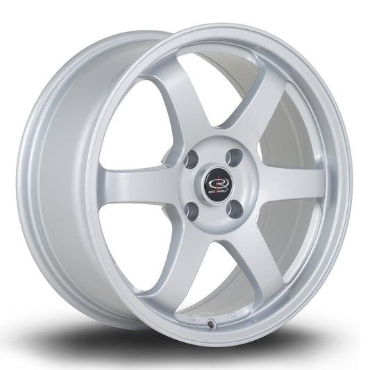 Rota Grid Alloy Wheels - 17x7.5 | 4x108 | ET25 | Silver