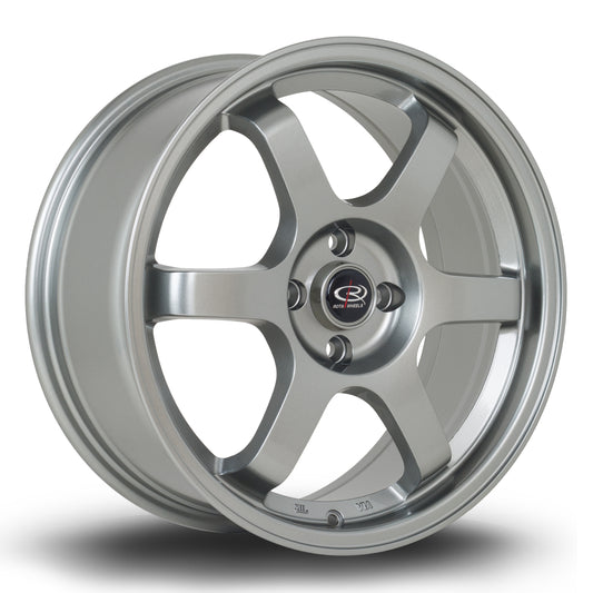 Rota Grid Alloy Wheels - 17x7.5 | 4x108 | ET25 | Steelgrey