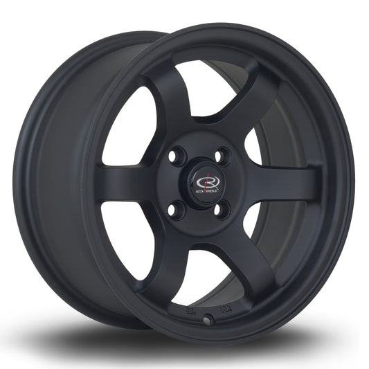 Rota Grid Max Alloy Wheels - 15x7 | 5x114 | ET20 | FBlack2
