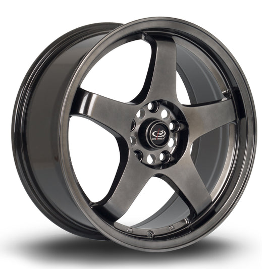 Rota GTR Alloy Wheels - 17x7.5 | 4x108 | ET45 | HBlack