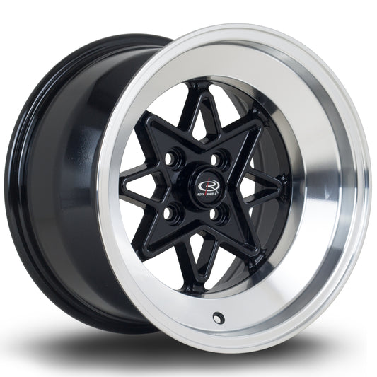 Rota Hachi Alloy Wheels - 15x9 | 4x114 | ET0 | RLBlack