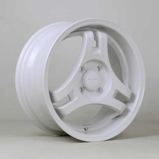 Rota HM3 Alloy Wheels - 15x7 | 4x100 | ET40 | White