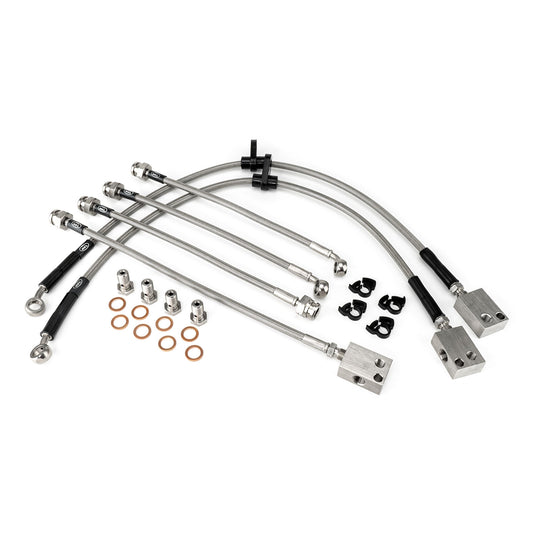 HEL Braided Brake Lines for Honda Civic FN2 2.0 Type R (06-)