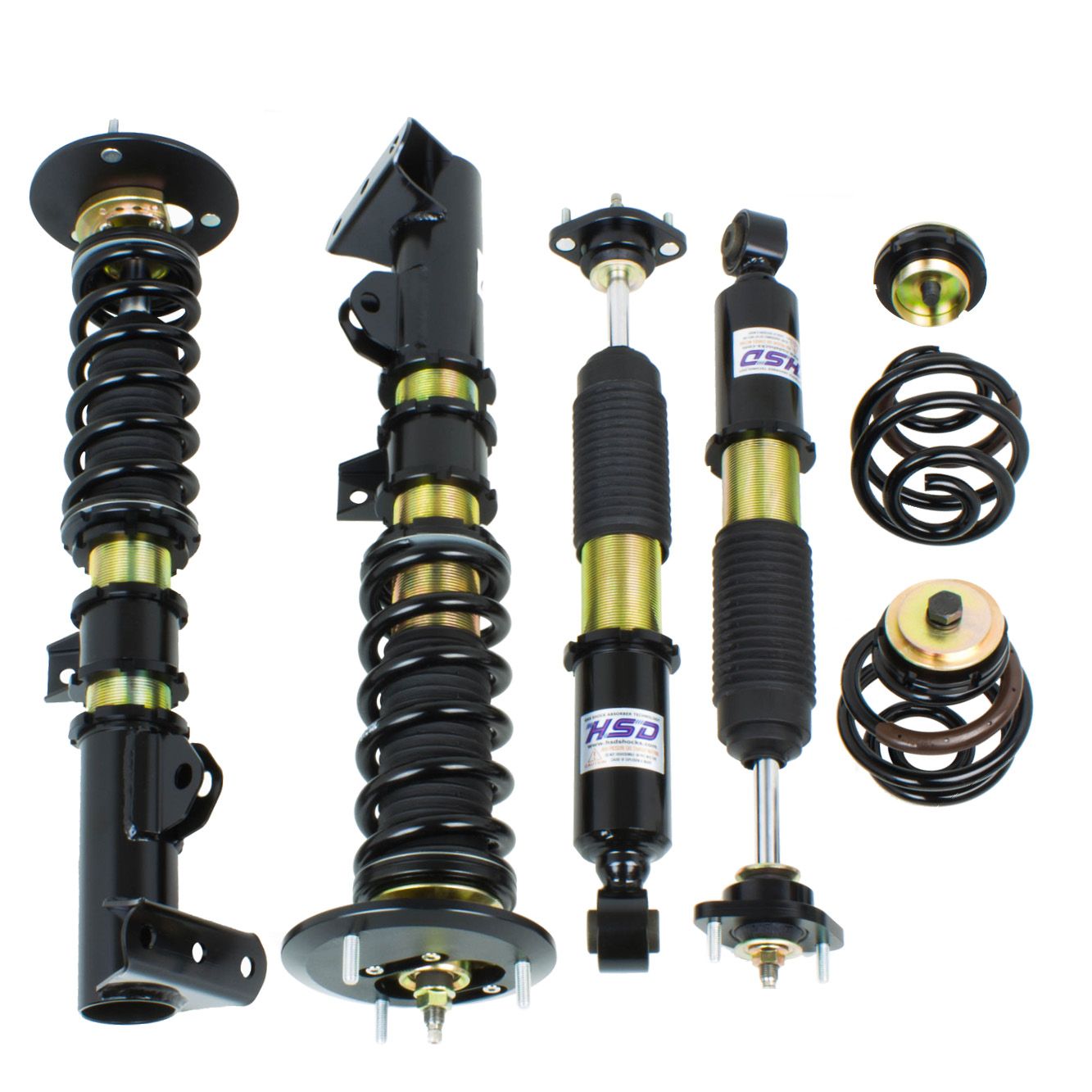 HSD Dualtech Coilovers for BMW 3 Series E36 Compact (Track Spec)