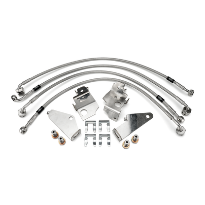 HEL Braided Brake Lines for Jaguar XF II (X260) All Models (15-)