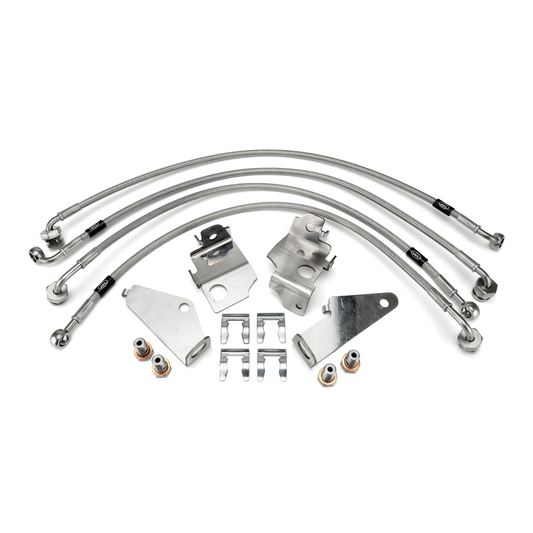 HEL Braided Brake Lines for Jaguar XF II (X260) All Models (15-)