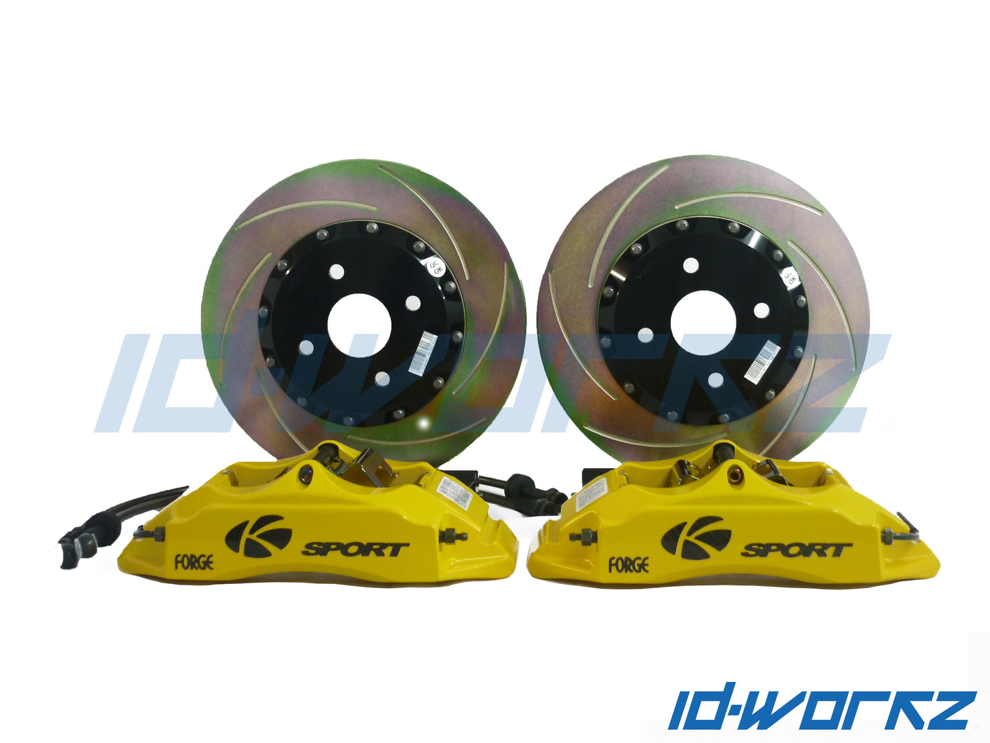 K-Sport Big Brake Kit - VW Golf Mk2 (ONLY FOR MODELS WITH TWO-PIECE OE CALIPER) 4x100 (83~92)