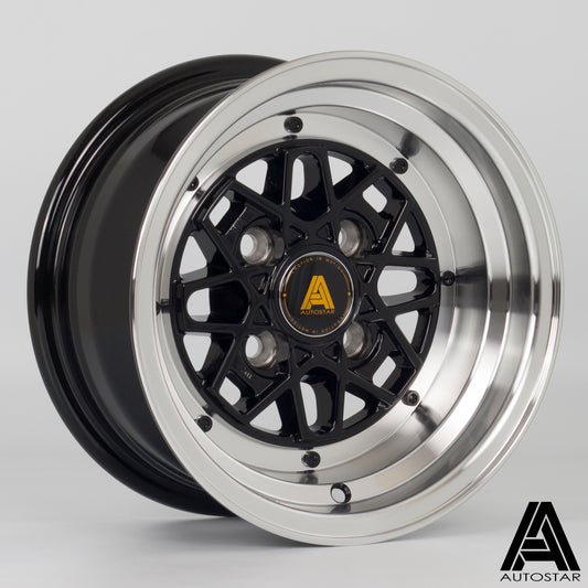 Autostar Korin Alloy Wheels - 12x6 | 4x101 | ET-9 | RLBlack