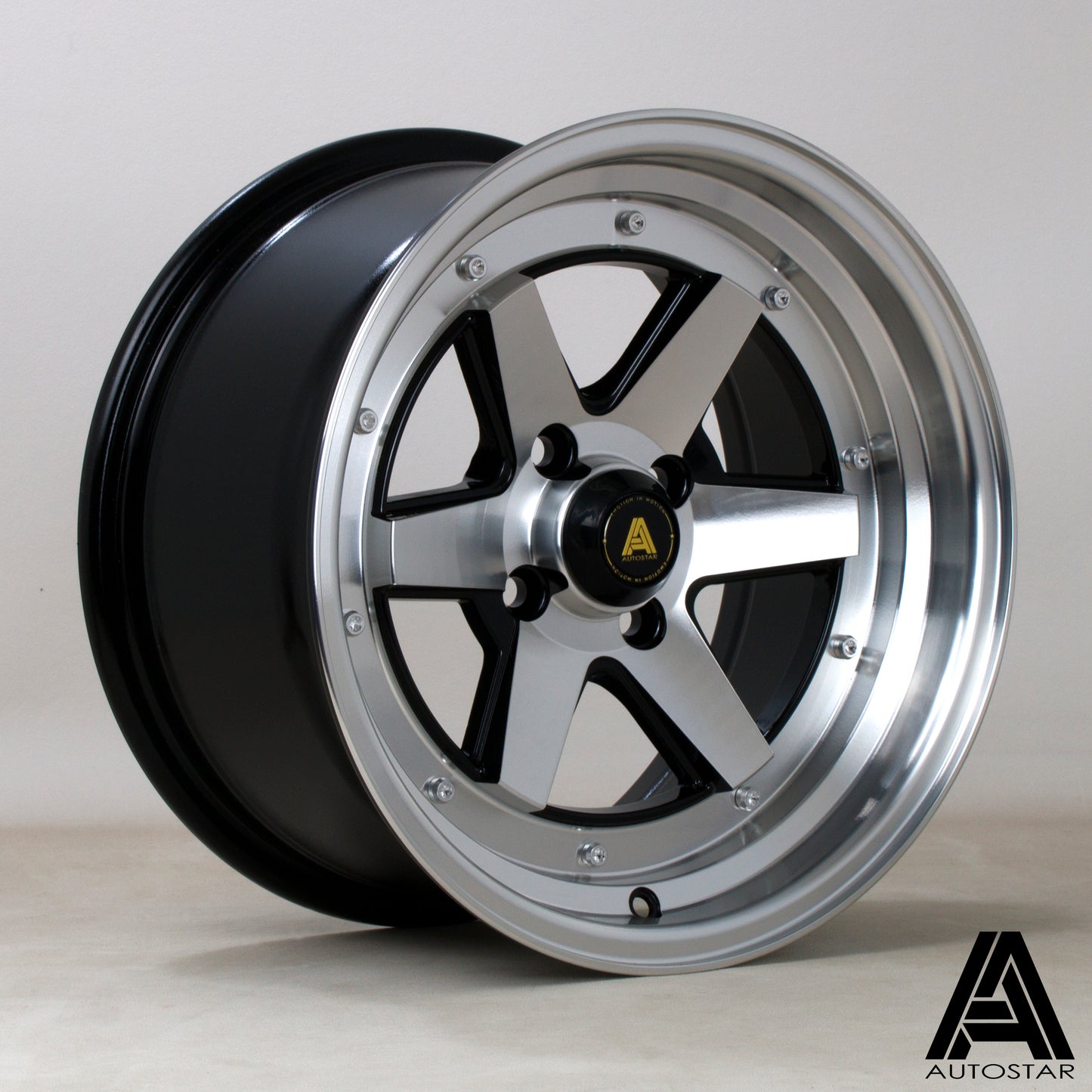 Autostar Magic Alloy Wheels - 15x8 | 4x114 | ET20 | RFBlack