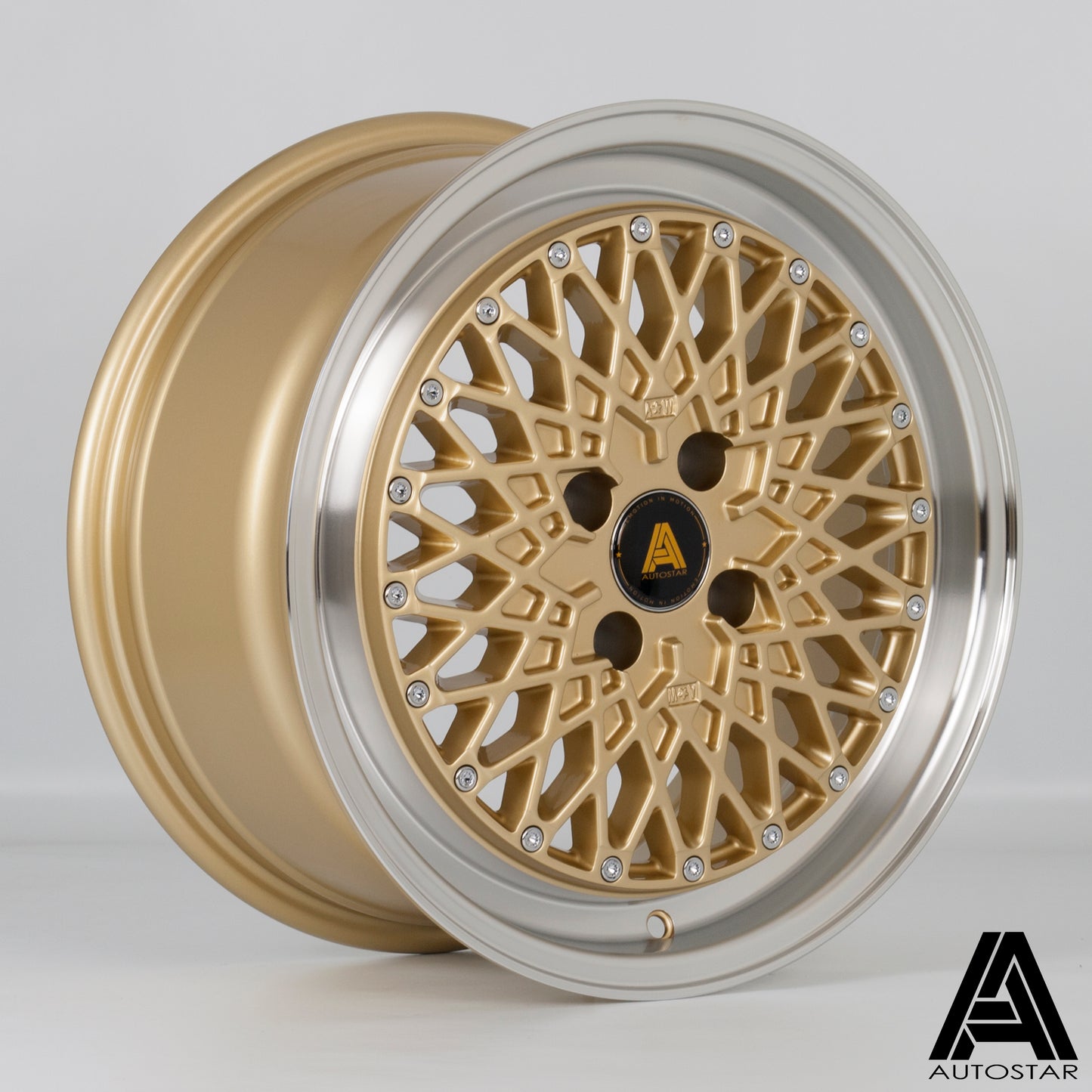 Autostar Minus Alloy Wheels - 16x7.5 | 5x100 | ET30 | RLGold