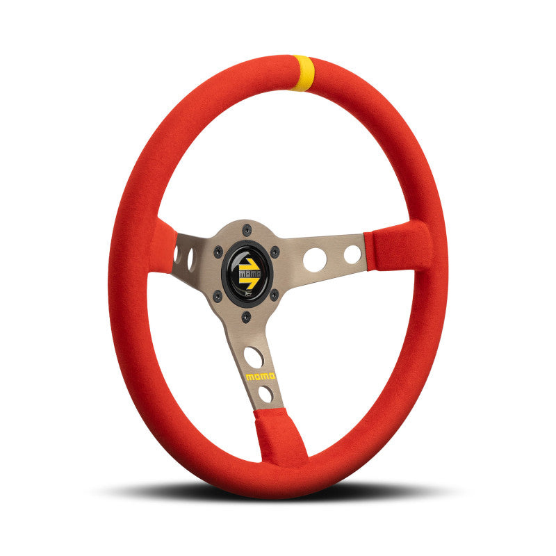 MOMO Mod.07 Steering Wheel  - Red Microfibre