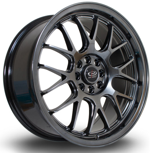 Rota MXR Alloy Wheels - 17x7.5 | 4x108-4x100 | ET40 | HBlack