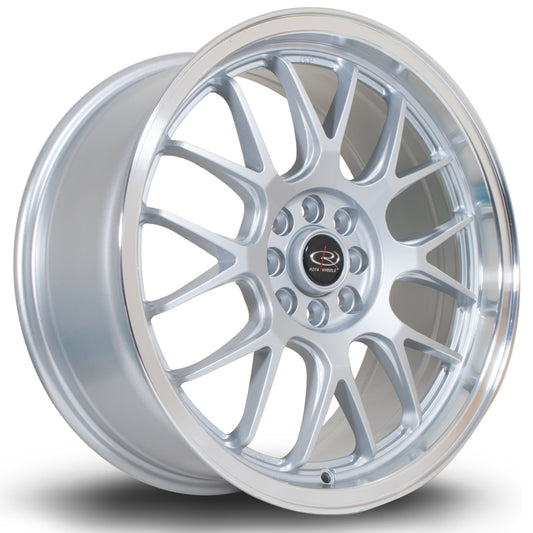 Rota MXR Alloy Wheels - 17x7.5 | 4x108-4x100 | ET40 | RLSilver