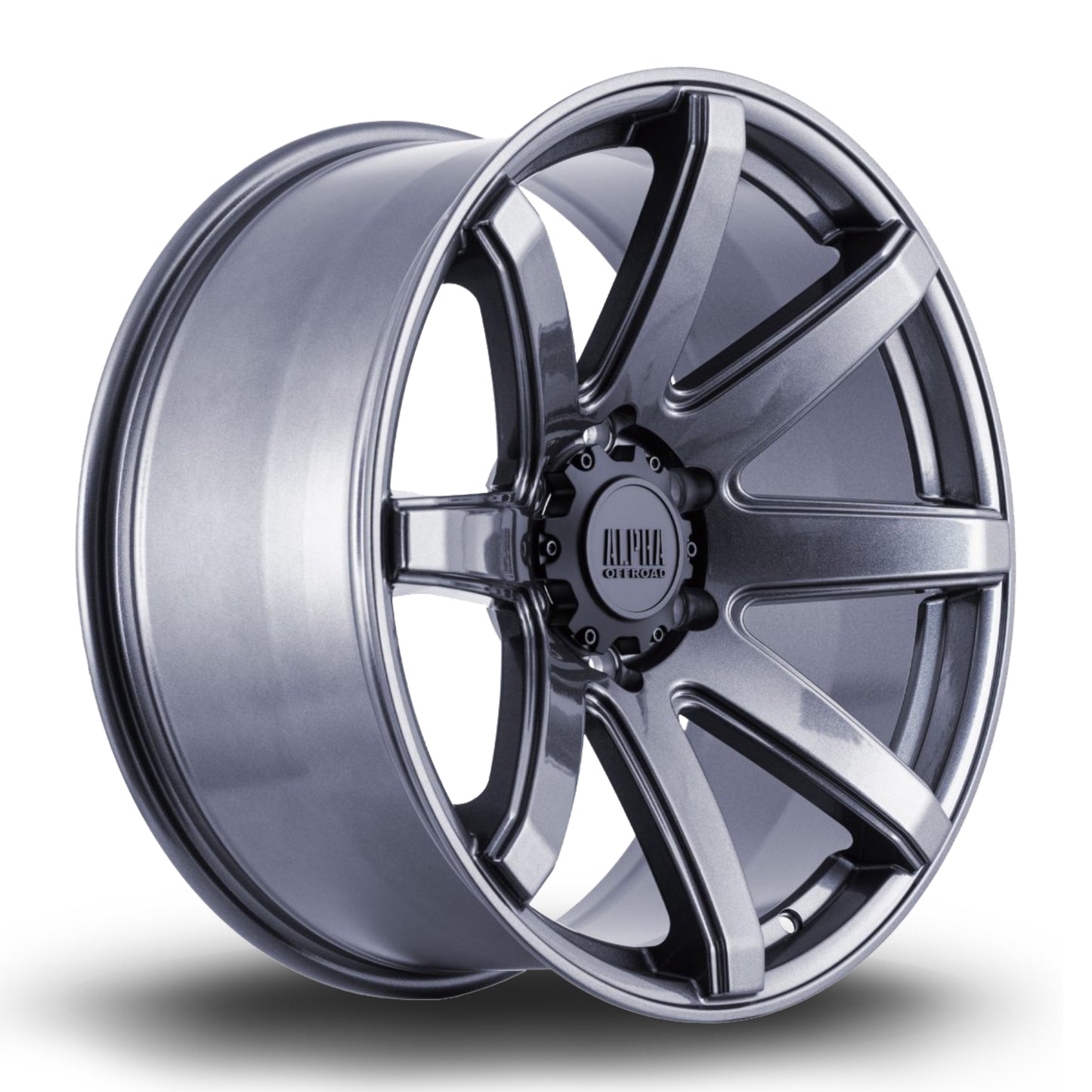 Alpha Offroad Nomad Alloy Wheels - 20x9 | 6x139 | ET10 | HGrey