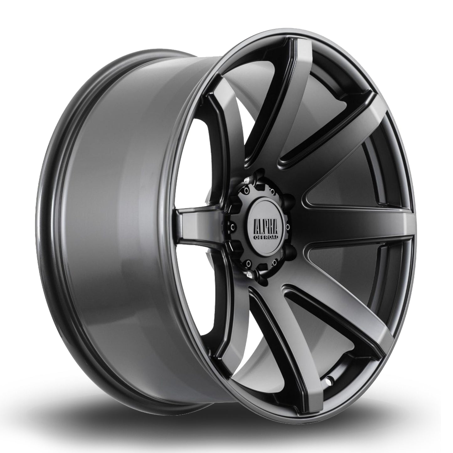 Alpha Offroad Nomad Alloy Wheels - 20x9 | 6x139 | ET10 | SBlackMF