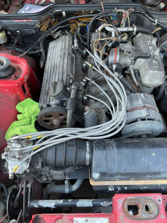 HEL Braided Fuel Injector Lines for Porsche 924 Turbo Later Models