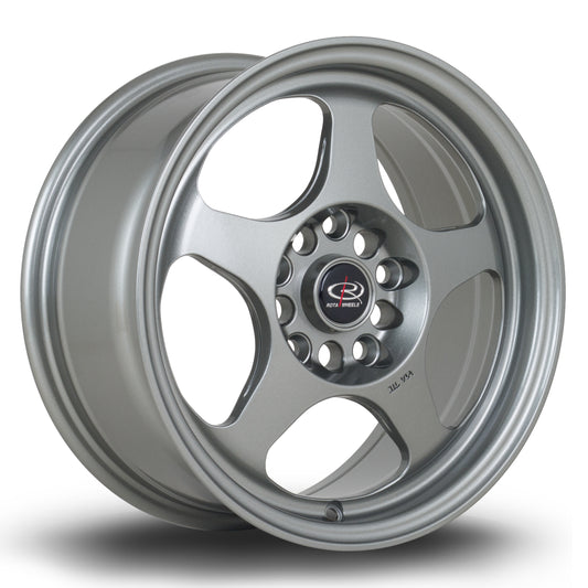 Rota Slip Alloy Wheels - 15x7 | 5x114 | ET40 | Steelgrey