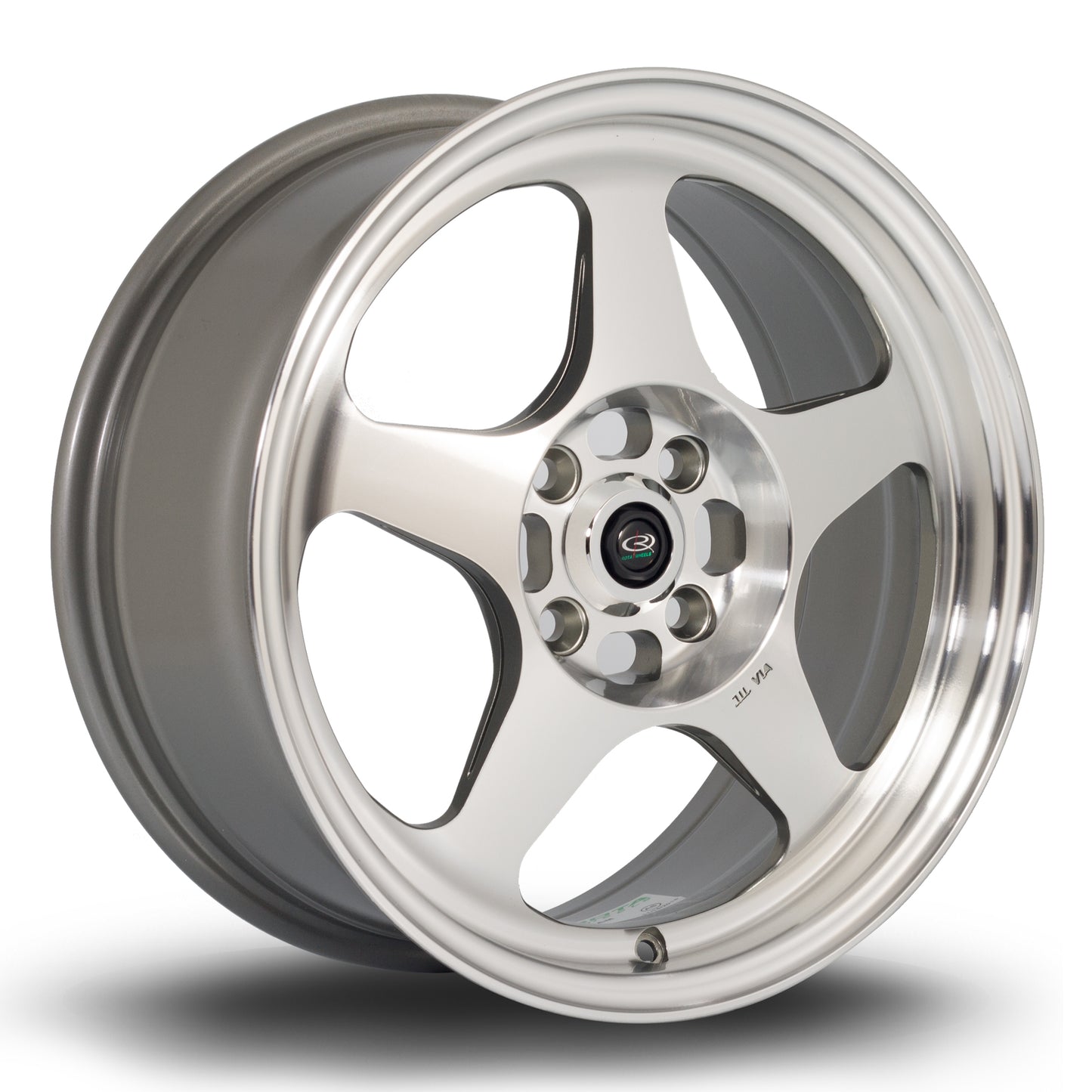 Rota Slip Alloy Wheels - 16x7 | 4x100 | ET40 | RFSteelgrey