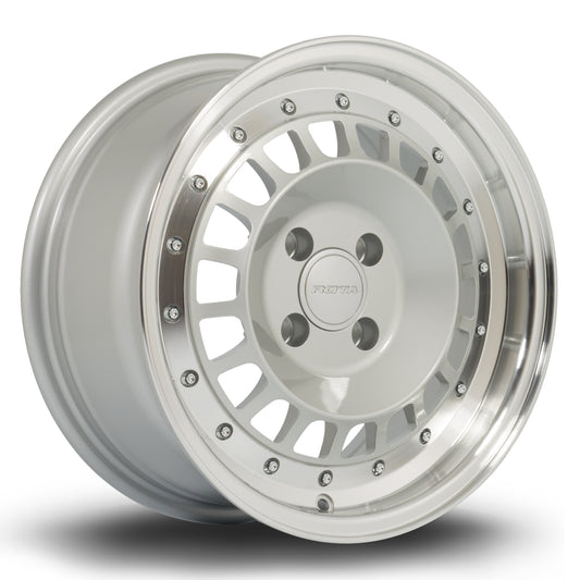 Rota Speciale Alloy Wheels - 15x7 | 4x100 | ET20 | RLSatinSilver
