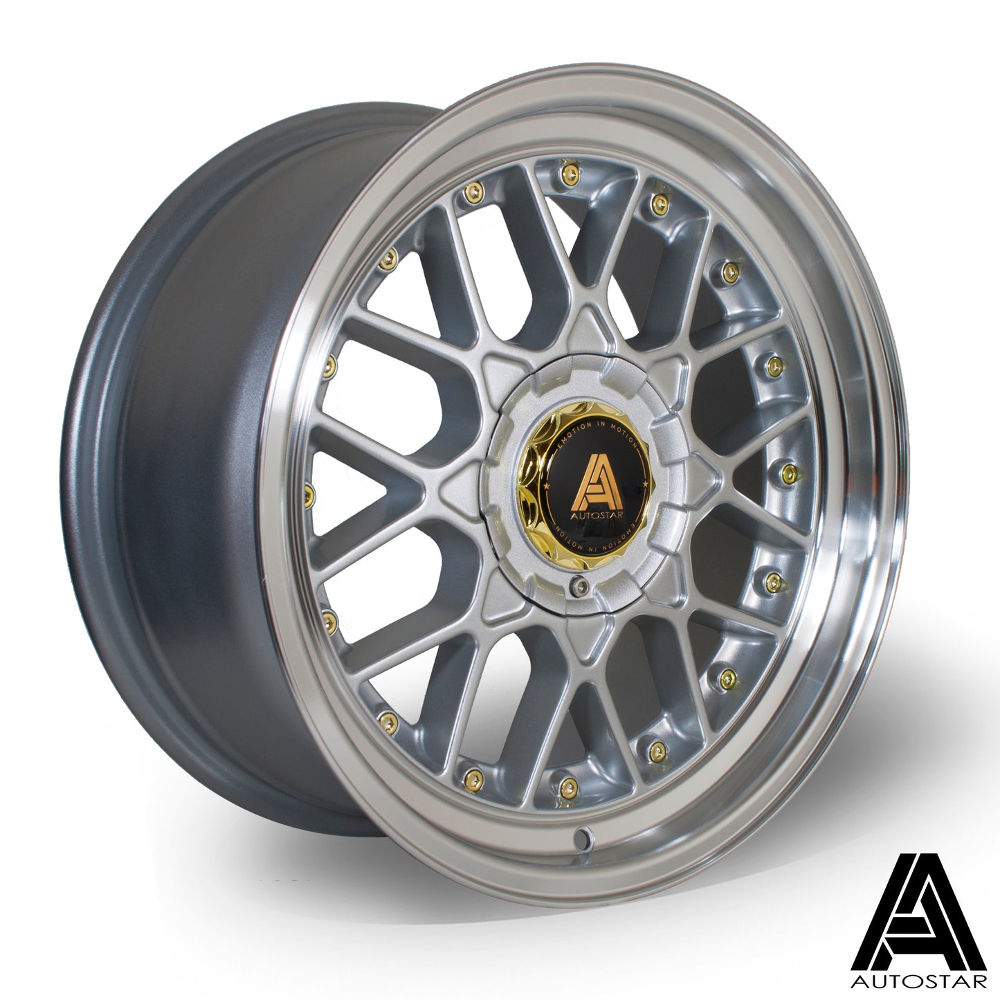 Autostar Sprint Alloy Wheels - 17x8 | 4x100-4x98 | ET30 | RLSilver