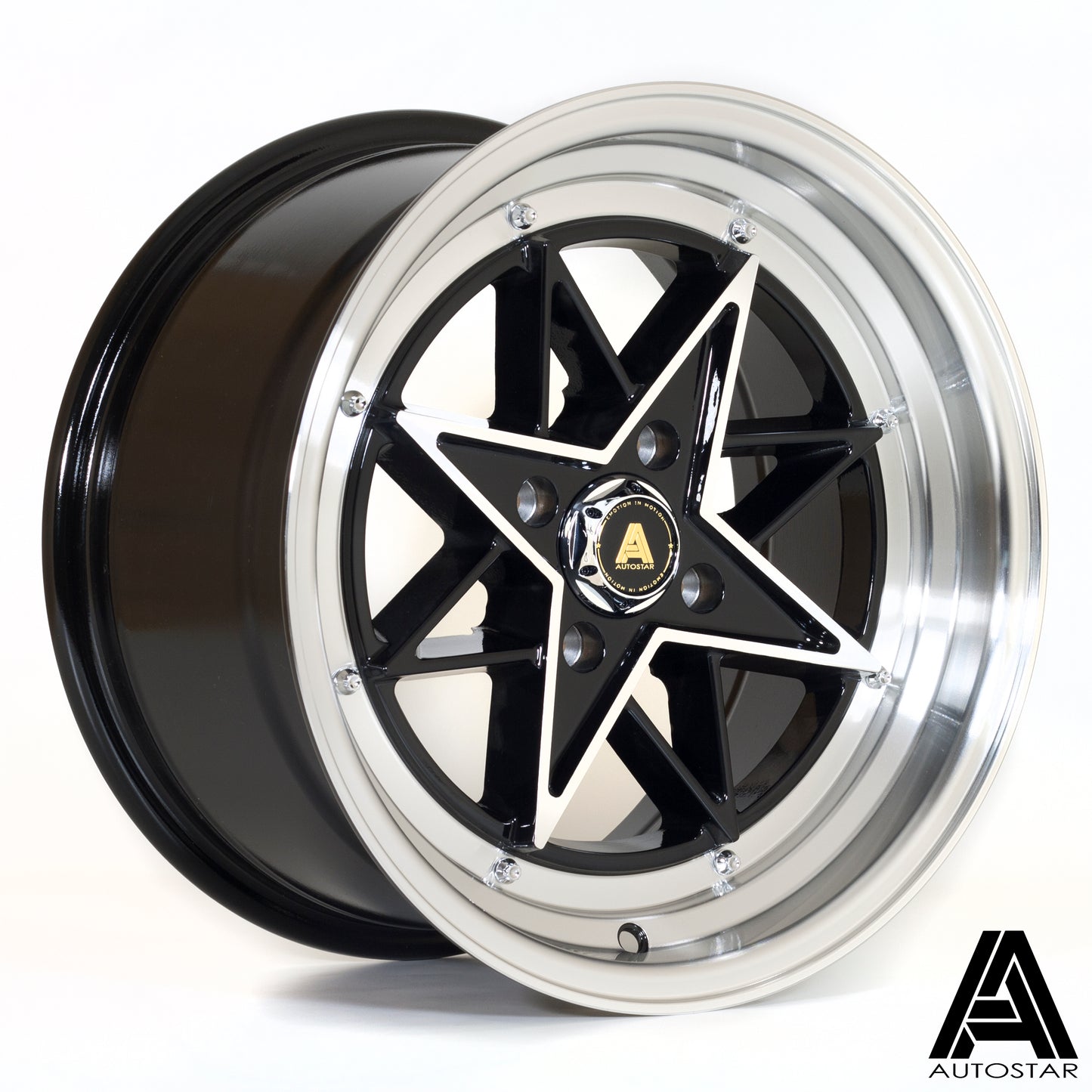 Autostar STR Alloy Wheels - 15x8 | 4x100 | ET25 | RPFBlack