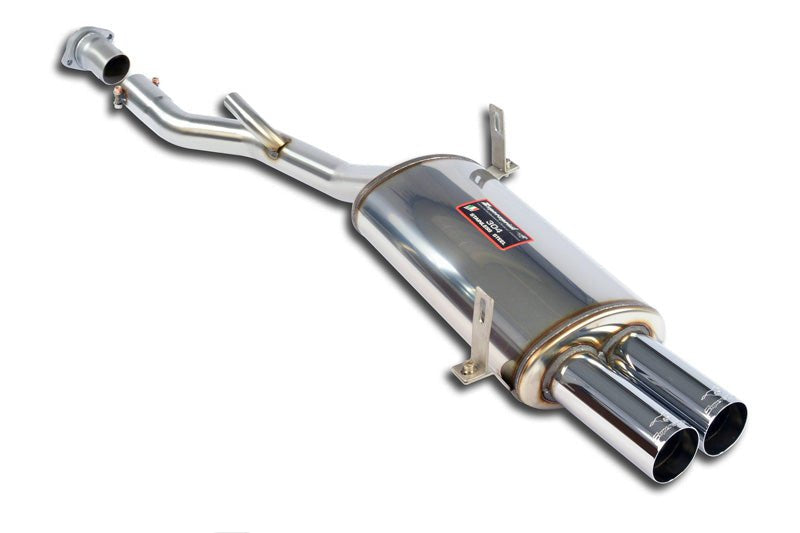 Supersprint Rear Exhaust Right Racing 70MM Tailpipes - BMW Z3M Roadster | Coupe ('97 - '02) - Evolve Automotive