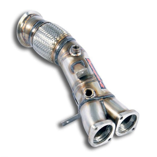Supersprint Turbo Downpipe With De-cat - BMW E9X 3 Series 335i (N55) - Evolve Automotive