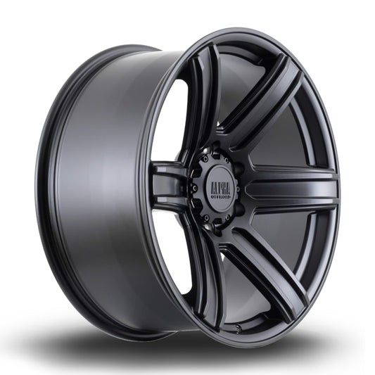 Alpha Offroad Surge Alloy Wheels - 20x9 | 6x139 | ET10 | SBlack