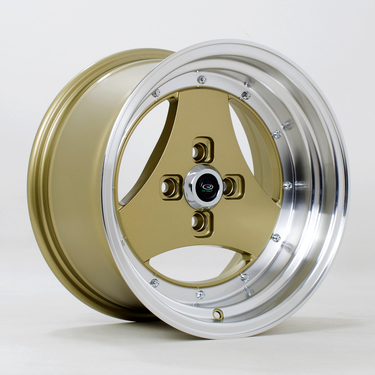 Rota Triad Alloy Wheels - 15x8 | 4x100 | ET0 | RLGold