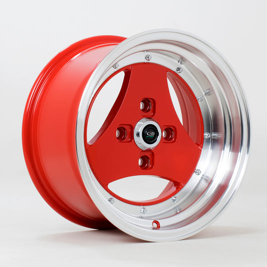 Rota Triad Alloy Wheels - 15x8 | 4x100 | ET0 | RLRed