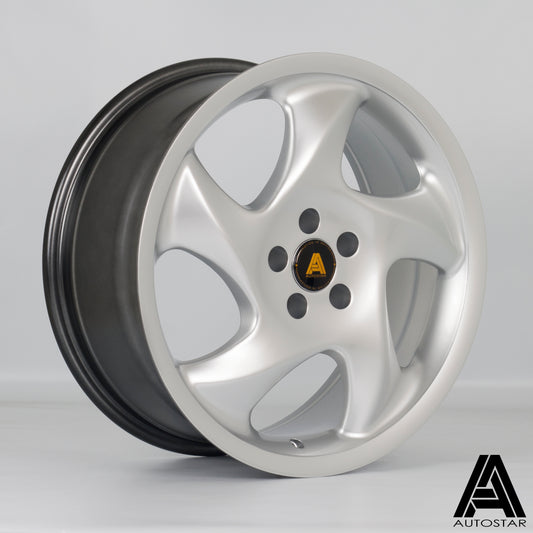 Autostar Twist Alloy Wheels - 17x7.5 | 4x100 | ET35 | Silver