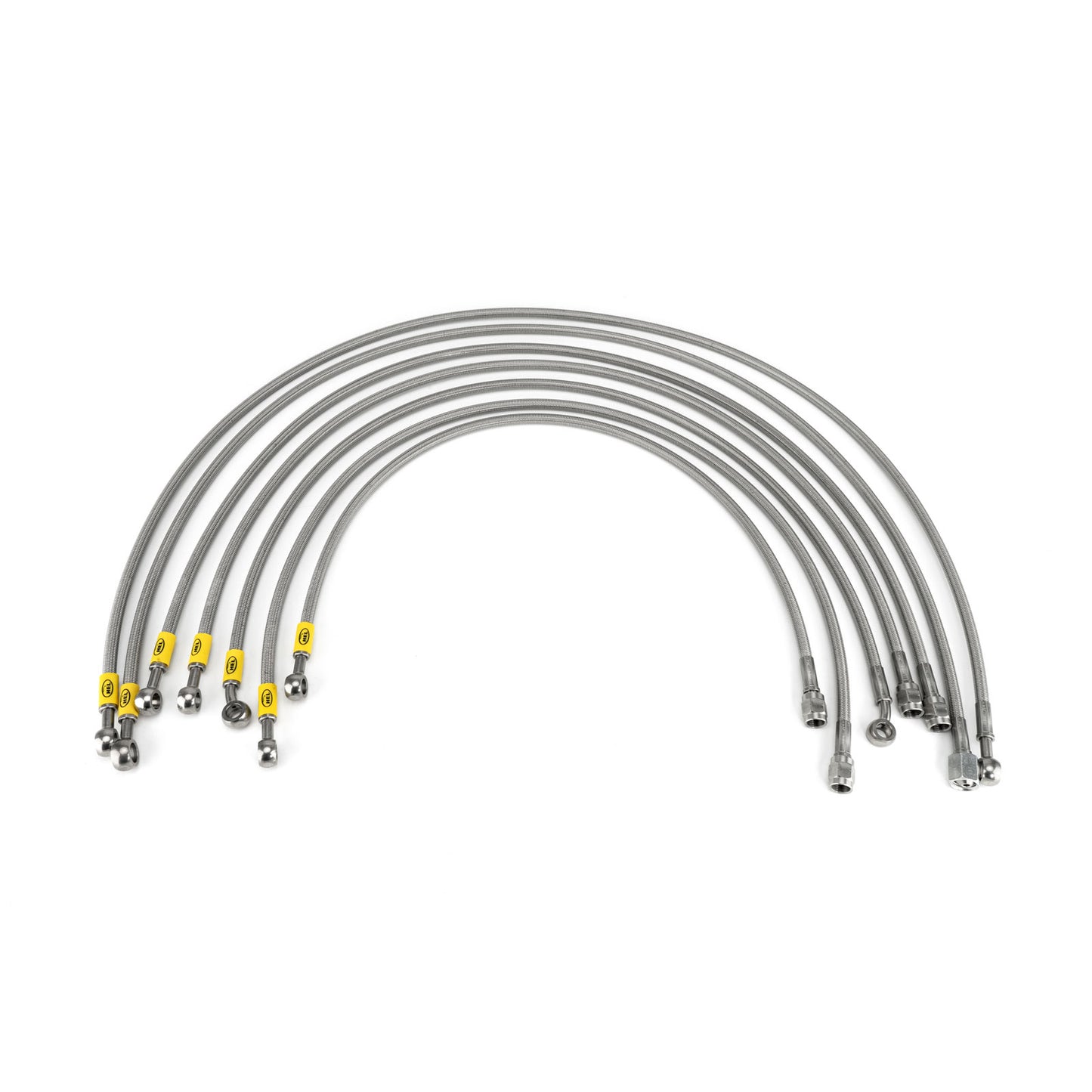 HEL Braided Fuel Injector Lines for Volkswagen Golf Mk2 8V (M10 Injectors)