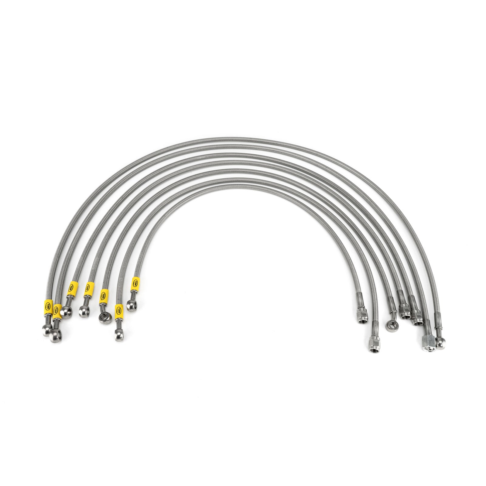 HEL Braided Fuel Injector Lines for Volkswagen Golf Mk2 8V (M10 Injectors)