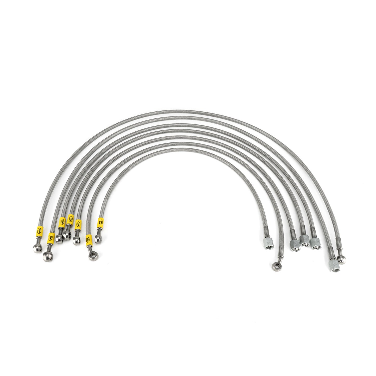 HEL Braided Fuel Injector Lines for Volkswagen Golf Mk2 8V (M12 Injectors)